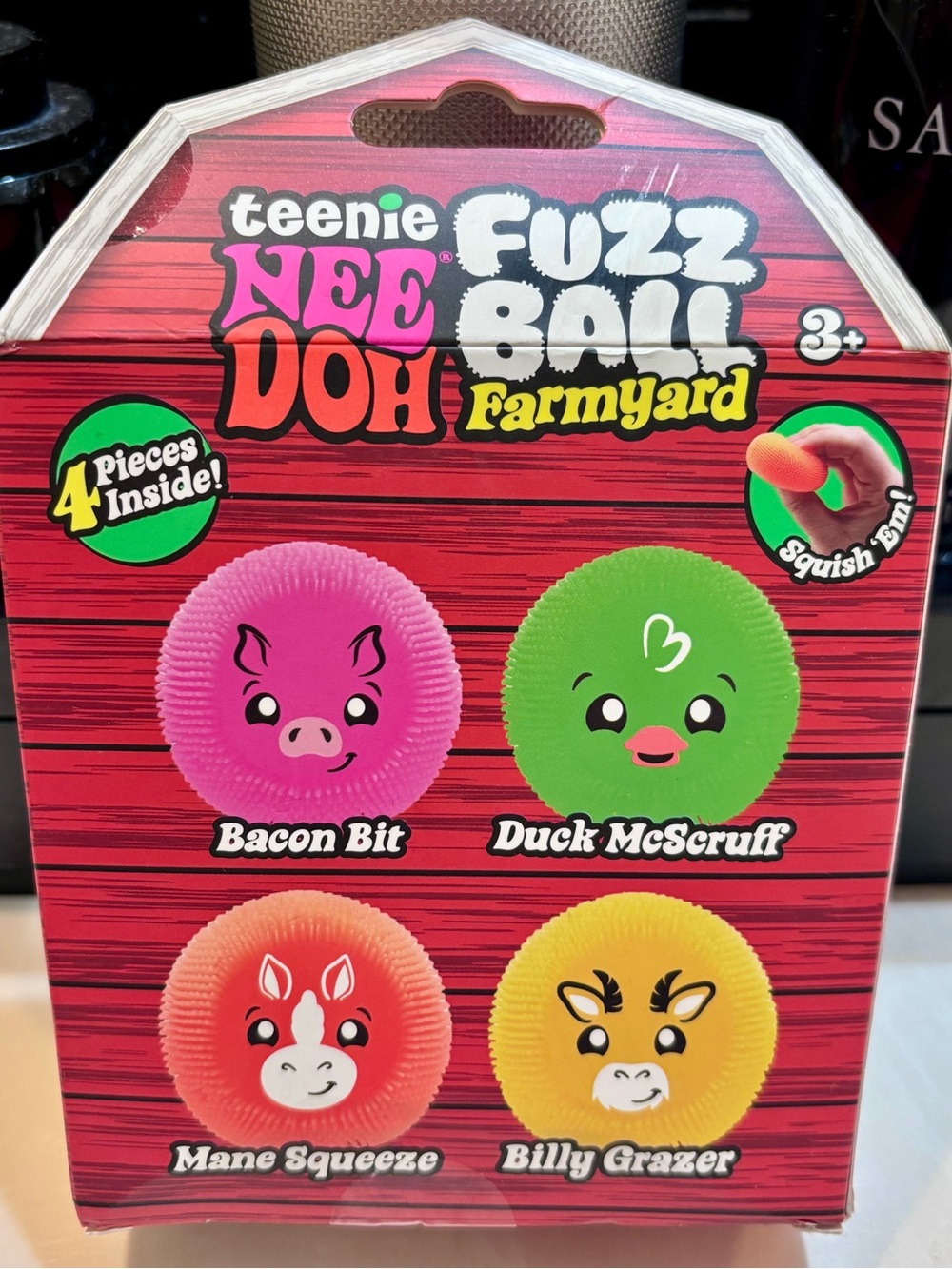 Needoh Barnyard 4 Pack HTF RARE - Picture 2 of 2